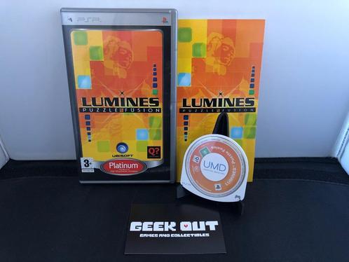 Lumines Puzzle Fusion - Sony PSP, Spelcomputers en Games, Games | Sony PlayStation Portable, Zo goed als nieuw, Puzzel en Educatief