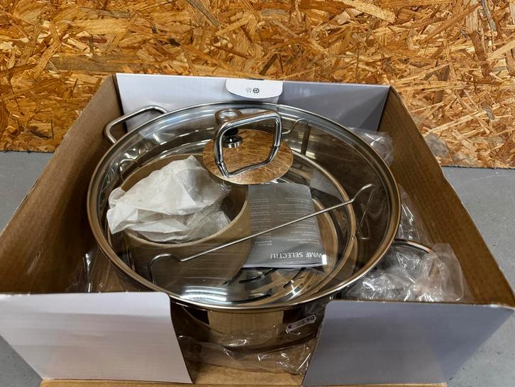 WMF Select it! MultiPot 28 cm - Cromargan - ReK4, Huis en Inrichting, Keuken | Potten en Pannen, Nieuw, Kookpan of Snelkookpan