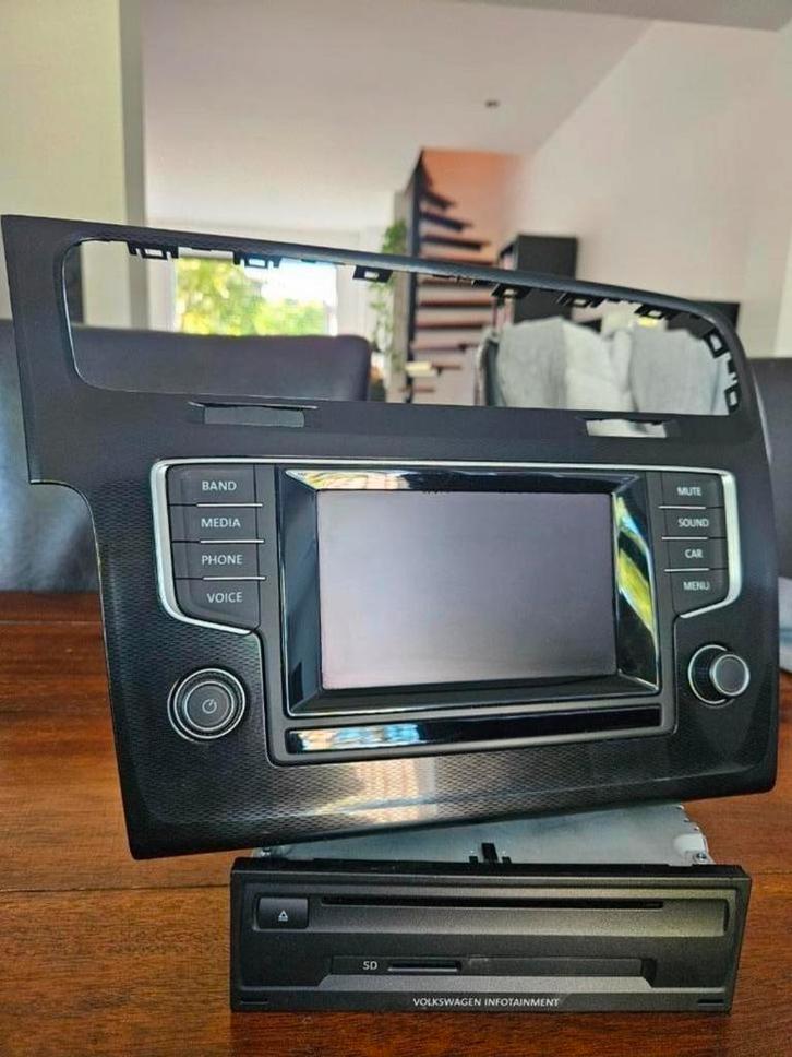 VW Golf 7 GTI Infotainment Systeem 5G0919605H  + 5G00359944, Auto diversen, Autoradio's, Gebruikt, Ophalen of Verzenden