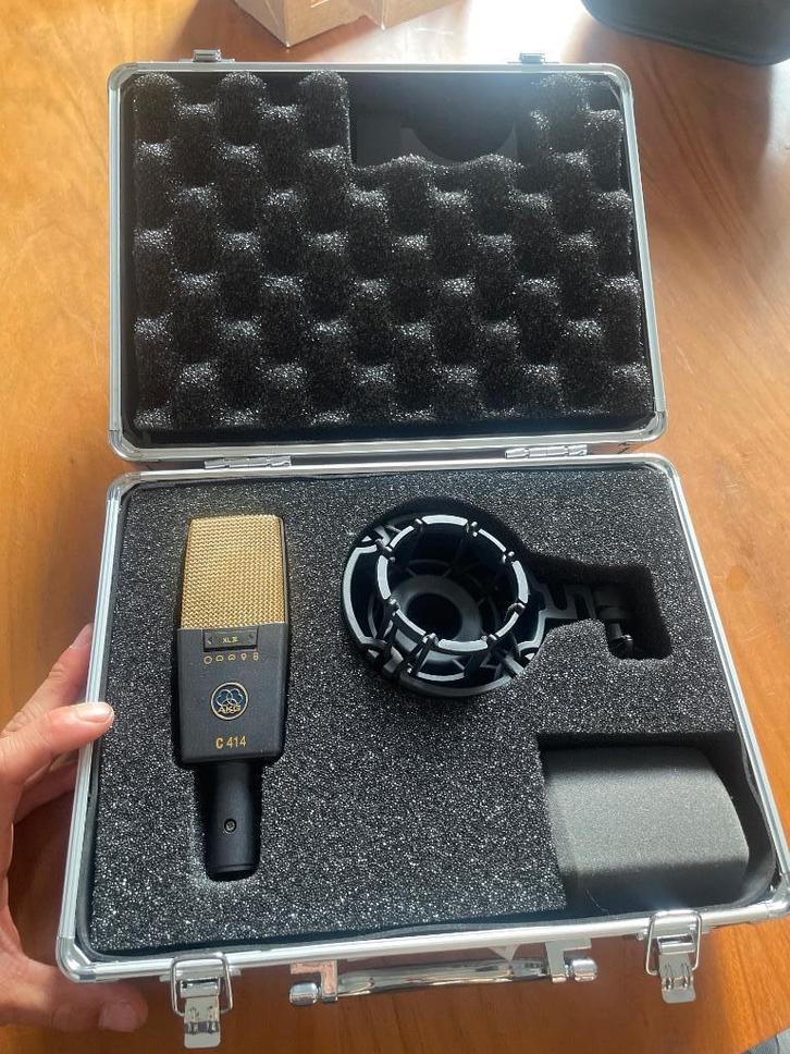 AKG C414, Muziek en Instrumenten, Microfoons, Zo goed als nieuw, Studiomicrofoon, Ophalen
