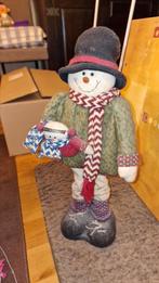 Kerst sneeuwpop, beetje stoffig, jaren gebruikt., Ophalen of Verzenden