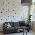 Art Deco vliesbehang - 1 Rol Nieuw in Verpakking, Huis en Inrichting, Ophalen, Minder dan 10 m², Wit