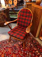 26) Hippe sixties stoel!, Huis en Inrichting, Stoelen, Ophalen, Gebruikt, Bruin, .