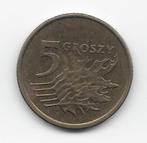 Polen 5 groszy 2002 Y# 278, Postzegels en Munten, Munten | Europa | Niet-Euromunten, Polen, Losse munt, Verzenden