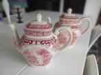 Prachtige Royal Tudor Ware "Old England" theepotten, Antiek en Kunst, Antiek | Servies los, Ophalen of Verzenden
