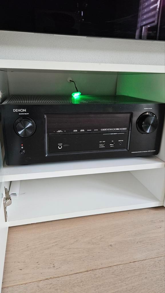 Denon AVR-X2200W Atmos Receiver, Audio, Tv en Foto, Versterkers en Receivers, Gebruikt, 7.1, 120 watt of meer, Denon, Ophalen