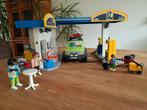 Playmobil City Life Tankstation 70201, Ophalen of Verzenden, Zo goed als nieuw, Complete set