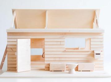 Houten poppenhuis voor o.a Maileg beschikbaar voor biedingen