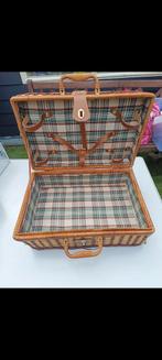 Vintage Rotan Picknickmand Zonder Inhoud, Ophalen of Verzenden, Gebruikt, Zonder inhoud