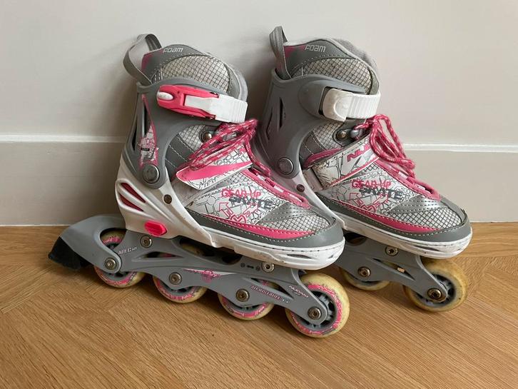 Nijdam junior combo skates en schaatsen  maat 31-34, Kinderen en Baby's, Speelgoed | Buiten | Rolschaatsen, Zo goed als nieuw