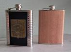 2 zakflacons Jim Beam / Houtfineer, Antiek en Kunst, Ophalen of Verzenden