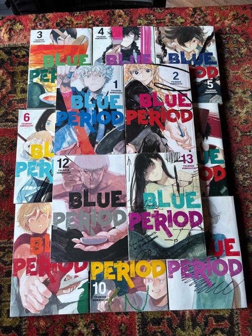 Blue Period Manga 1 t/m 15, Boeken, Strips | Comics, Zo goed als nieuw, Complete serie of reeks, Japan (Manga), Ophalen of Verzenden