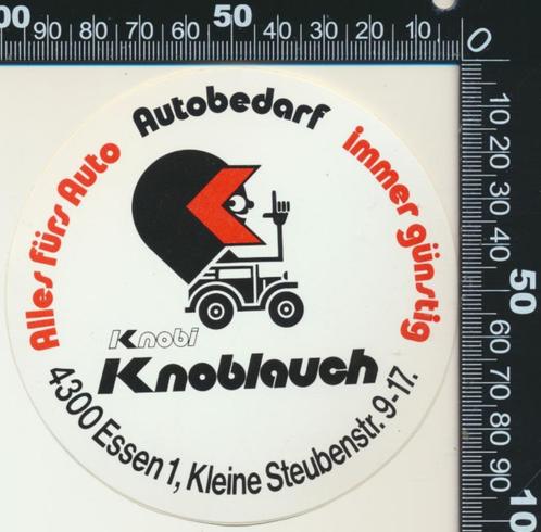 Sticker: Knobi Knoblauch - Essen, Verzamelen, Stickers, Ophalen of Verzenden