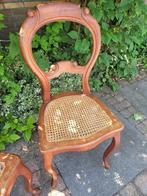 gratis af te halen 2 biedermeier stoelen, Antiek en Kunst, Antiek | Meubels | Stoelen en Banken, Ophalen