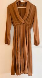 Bronsgouden jurk, Kleding | Dames, Bruin, Ophalen of Verzenden, Zo goed als nieuw, Maat 36 (S)