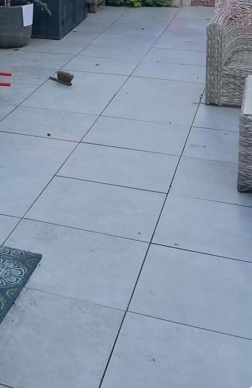 MBI GeoCeramica (60 x 60 x 4 cm.) - Minimaal 50 stuks, Tuin en Terras, Tegels en Klinkers, Gebruikt, Terrastegels, Keramiek, 10 m² of meer