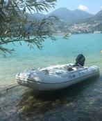 Talamex rubberboot 350 + Mercury 20pk EFI 2022 + uitrusting, Watersport en Boten, Rubberboten, Airdeck, Zo goed als nieuw, Benzine