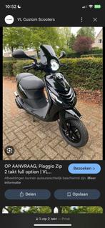 zip 2takt GEZOCHT!!!, Fietsen en Brommers, Scooters | Piaggio, Ophalen of Verzenden, Zo goed als nieuw, Zip