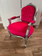 Barok fauteuil met roze bekleding, Ophalen, Gebruikt, Overige typen