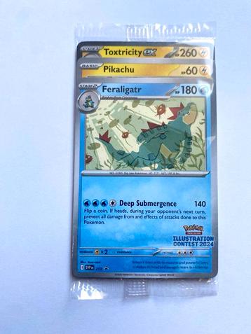 Pokémon Illustration Contest 2024 - Promo Pack beschikbaar voor biedingen