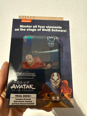 Weiss schwarz avatar the last airbender trial deck ongeopend beschikbaar voor biedingen