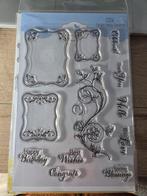 stempel ECD336 Garden party elements, Ophalen of Verzenden, Nieuw, Clearstamp