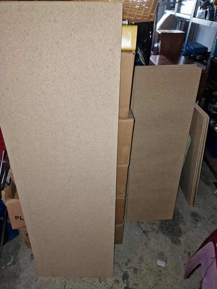 Gratis Spaanplaten - Diverse Maten, Doe-het-zelf en Verbouw, Platen en Panelen, Zo goed als nieuw, Overige materialen, Minder dan 20 mm
