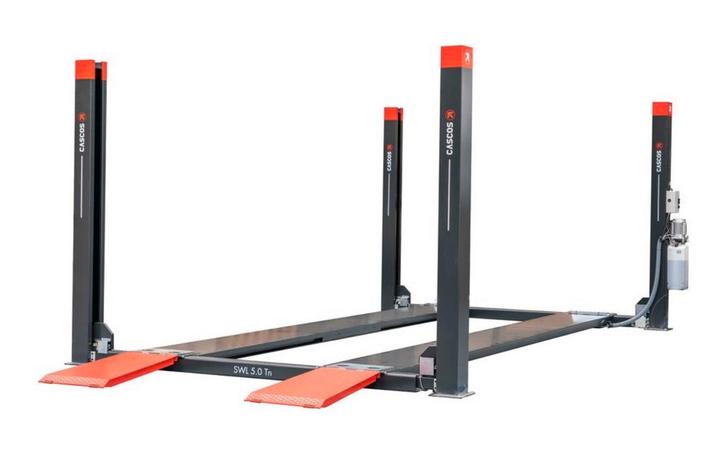 Vier Koloms Hefbrug 5000kg 5,7m Flat 3m Doorrijbreedte Casco, Auto diversen, Autogereedschap, Nieuw, Ophalen of Verzenden