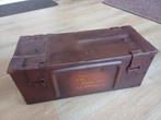 Britse munitiekist 1941, Verzamelen, Militaria | Tweede Wereldoorlog, Ophalen of Verzenden, Landmacht, Engeland, Kist of Geocache