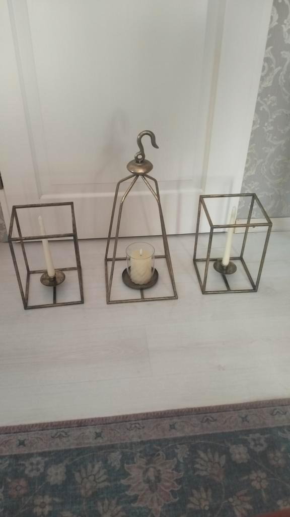Windlicht, kandelaar, Huis en Inrichting, Woonaccessoires | Kandelaars en Kaarsen, Nieuw, Ophalen of Verzenden
