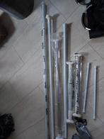 7 gordijnrails uitschuifbaar nieuw, Ophalen of Verzenden, Nieuw, 50 tot 100 cm, Minder dan 100 cm