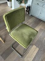 Zuiver ridge rib barkruk, Huis en Inrichting, Stoelen, Ophalen, Gebruikt, Blauw, Twee