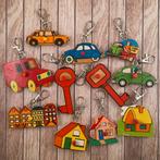 simplex puzzel sleutelhangers woning, auto, sleutel, Ophalen of Verzenden, Zo goed als nieuw, Merk