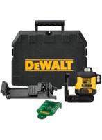 DeWALT DCLE34031N 3x360 Compacte Kruislijnlaser Groen 18V B, Doe-het-zelf en Verbouw, Meetapparatuur, Nieuw, Ophalen of Verzenden