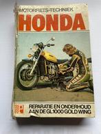 Motorfiets techniek Honda Goldwing, Ophalen of Verzenden, Gelezen