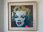 Marilyn Monroe Andy Warhol Print Pop Art met Lijst, Huis en Inrichting, Ophalen, Gebruikt, Print, 100 tot 125 cm