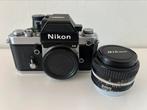Nikon F2AS + Nikon 50mm f1.4 Ai, Ophalen of Verzenden, Gebruikt, Spiegelreflex, Nikon