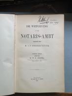 Sprenger van Eijk, Wetgeving op het Notarisambt, Antiek en Kunst, Ophalen of Verzenden, Sprenger van Eijk