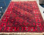 Antiek handgeknoopt Perzisch tapijt 89x135, Ophalen of Verzenden