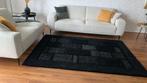 Zwart Vloerkleed met Patroon, Huis en Inrichting, Stoffering | Tapijten en Kleden, Ophalen, Zwart, 150 tot 200 cm, 200 cm of meer