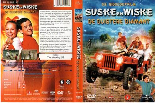 DVD Film: Suske en Wiske: De duistere diamant, Cd's en Dvd's, Dvd's | Kinderen en Jeugd, Zo goed als nieuw, Film, Avontuur, Ophalen of Verzenden