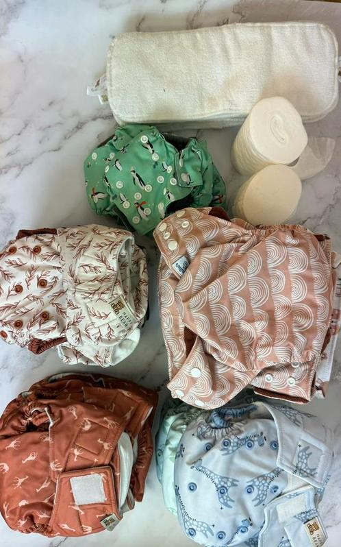 24 wasbare luiers - Compleet pakket, Kinderen en Baby's, Badjes en Verzorging, Ophalen of Verzenden