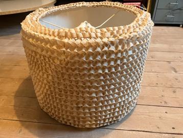 Grote design ronde hanglamp met afneembare hoes doorsnee 45  beschikbaar voor biedingen