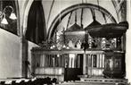 Kerk te Huizinge [Gr.] - interieur met koepelgewelven - onge, Ophalen of Verzenden, 1920 tot 1940, Ongelopen, Groningen