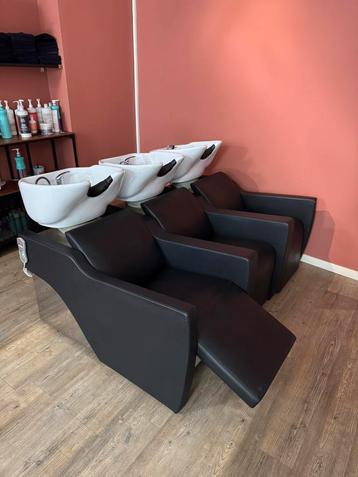 Washunit 3 persoons incl massage én elektrische voetensteun! beschikbaar voor biedingen