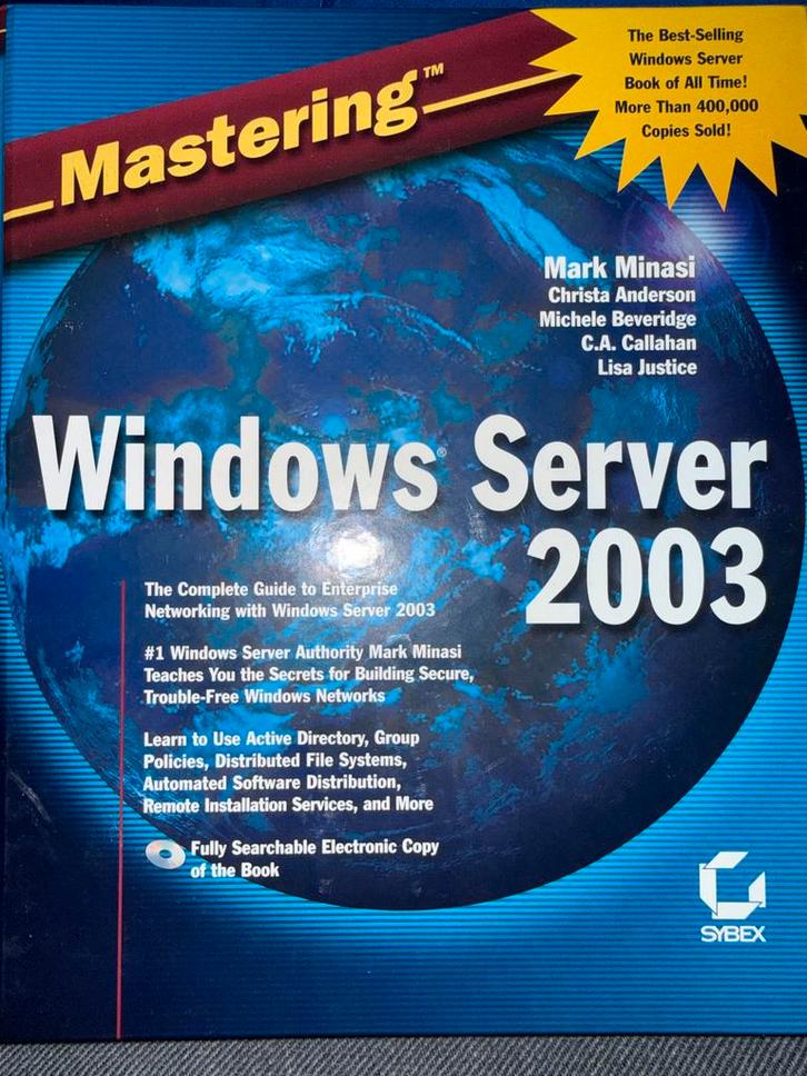 Mastering Windows Server 2003 - Complete Guide, Boeken, Informatica en Computer, Gelezen, Besturingssystemen, Ophalen of Verzenden