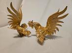 Koperen Hanen - Tafeldecoratie, Antiek en Kunst, Ophalen of Verzenden