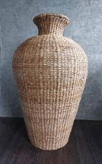 Rieten kruik (90 cm) te koop, Huis en Inrichting, Woonaccessoires | Overige, Ophalen, Zo goed als nieuw