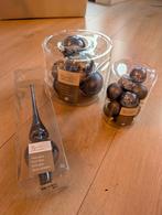 Blauwe kerstballen, Diversen, Ophalen