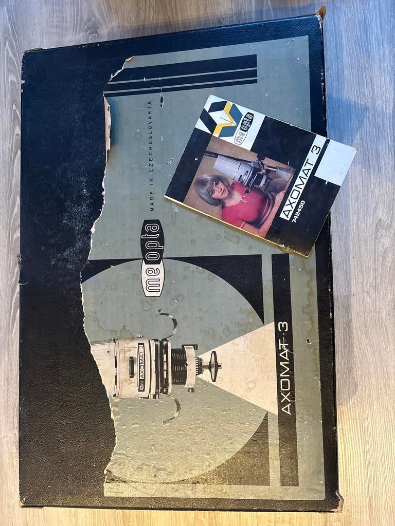 Meopta Axomat 3 Vergroter met Doos en Handleiding, Ophalen of Verzenden, Gebruikt